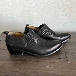 Frye Billy Shootie Vintage Leather Western Bootie